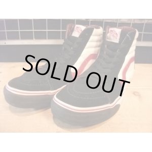 画像: 【24469-185】VANS　SK8-HI　（ホワイト/ブラック/レッド）　USED