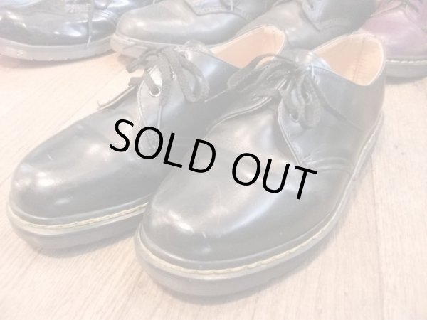 画像1: 【24501-211】Dr.Martens　3ホールローカット　（ブラック）　USED (1)