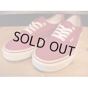 画像: 【24616-237】VANS　AUTHENTIC　（ディープピンク）　新品