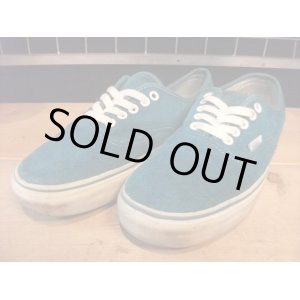 画像: 【24642-246】VANS　AUTHENTIC SUEDE　（ブルー）　USED