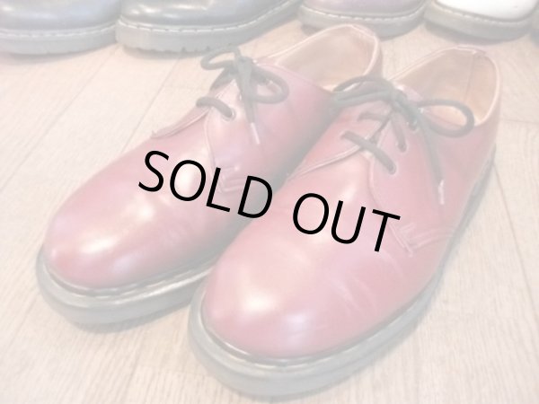 画像1: 【24675-256】Dr.Martens　3ホール　（チェリーレッド）　USED (1)