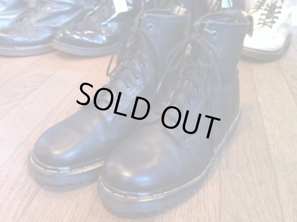 画像1: 【24678-273】Dr.Martens　8ホール　（ブラック）　USED (1)