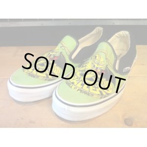 画像: 【24786-282】VANS　SLIP-ON　（グリーン）　新品