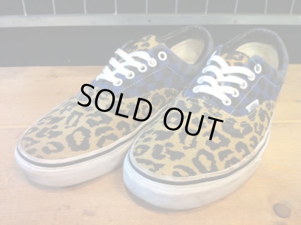 画像1: 【24924-330】VANS　ERA　VAN DOREN　（レオパード/チェッカー）　USED (1)