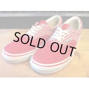 画像: 【24925-332】VANS　ERA　（レッド/ホワイト）　USED