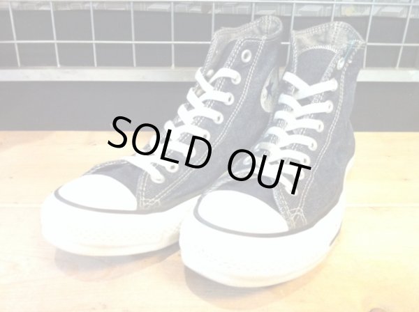 画像1: 【24927-334】converse ALL STAR REAL DENIM HI （インディゴ）　USED (1)