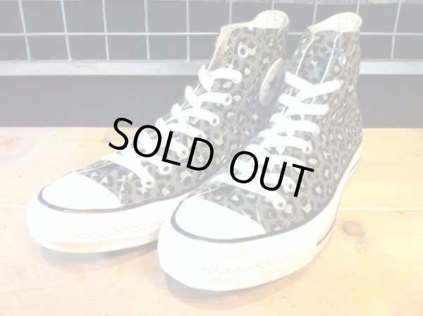 画像1: 【24901-351】converse ALL STAR COLORFULL-LEOPARD HI （ブラック）　新品 (1)