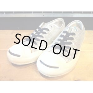 画像: 【24955-359】converse JACK PURCELL SPANGLE （シルバー）　USED