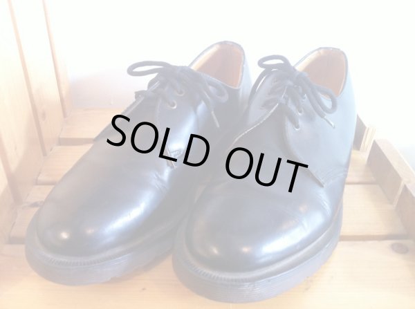 画像1: 【25111-395】Dr.Martens　3ホールローカット　（ブラック）　USED (1)