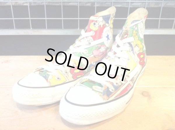 画像1: 【25138-403】converse ALL STAR COMIC HI （コミック）　USED (1)