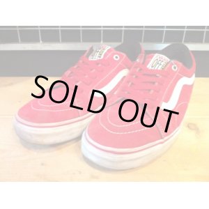 画像: 【25175-413】VANS　AV NATIVE AMERICAN LOW　（レッド）　USED