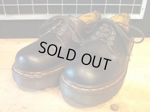 画像1: 【25274-424】Dr.Martens　プラットフォームローカット　（ダークブラウン）　USED (1)