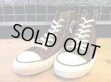 画像: 【25210-443】converse ALL STAR HI （ブラウン）　USED