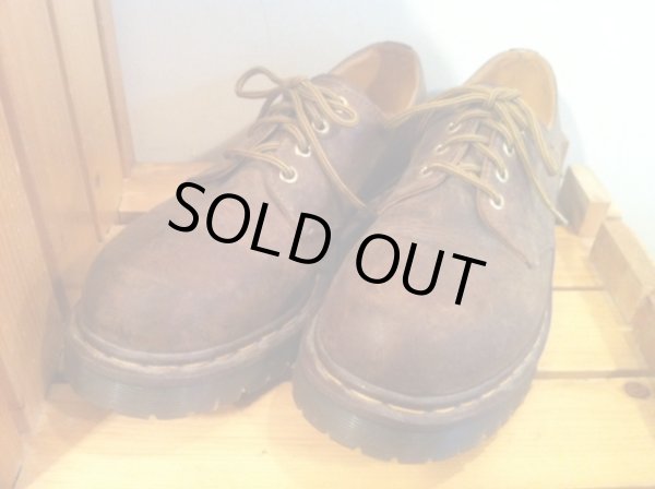 画像1: 【25273-445】Dr.Martens　4ホールローカット　（ブラウン）　USED (1)