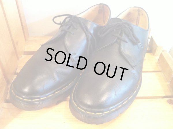 画像1: 【25286-449】Dr.Martens　3ホールローカット　（ブラック）　USED (1)