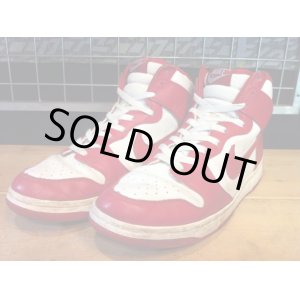 画像: 【25462-465】NIKE　DUNK HIGH　（ホワイト/レッド）　USED