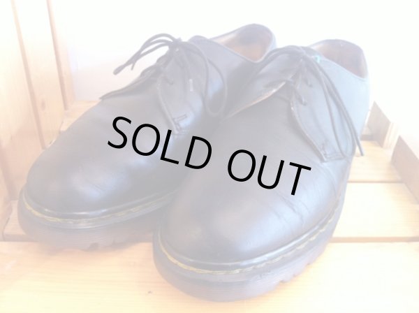 画像1: 【25565-497】Dr.Martens　3ホールローカット　（ブラック）　USED (1)