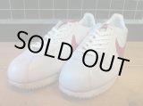 画像: 【25681-498】NIKE CLASSIC CORTEZ LEATHER 09　（ホワイト/レッド）　USED