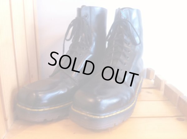 画像1: 【25778-510】Dr.Martens　スクエアトゥ8ホール　（ブラック）　USED (1)