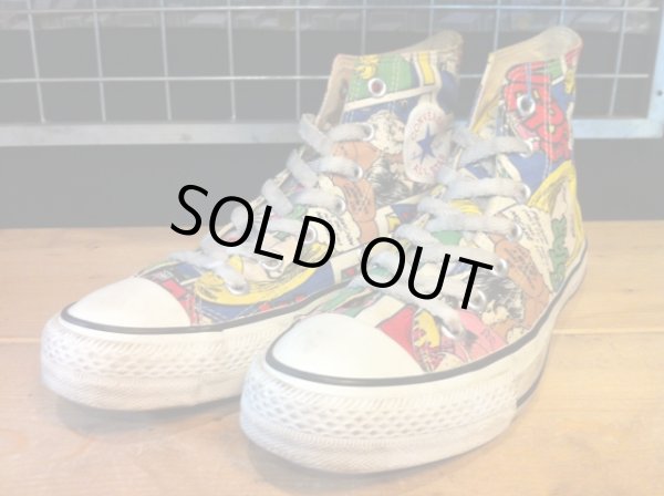 画像1: 【25800-511】converse ALL STAR COMIC HI （コミック）　USED (1)