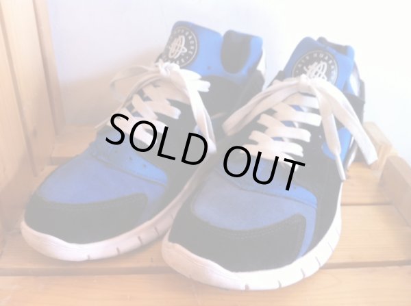 画像1: 【25821-520】NIKE　HUARACHE FREE RUN　（ブルー/ブラック/ホワイト）　USED (1)