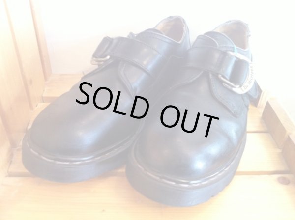 画像1: 【25896-543】Dr.Martens　ストラップ付きローカット　（ブラック）　USED (1)