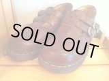 画像: 【25885-548】Dr.Martens　ストラップ付きローカット　（ブラウン）　USED