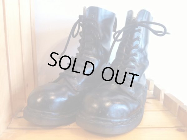 画像1: 【25904-556】Dr.Martens　スチールトゥ10ホール　（ブラック）　USED (1)