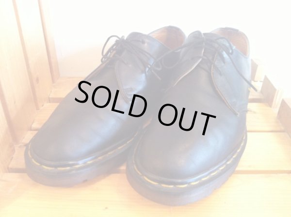 画像1: 【25888-557】Dr.Martens　3ホールローカット　（ブラック）　USED (1)