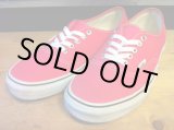 画像: 【25997-636】VANS　AUTHENTIC　（ピンク）　USED
