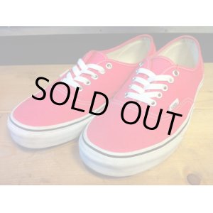 画像: 【25997-636】VANS　AUTHENTIC　（ピンク）　USED