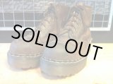 画像: 【26436-661】Dr.Martens　プラットフォームスチールトゥ6ホール　（ブラウン）　USED