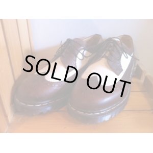 画像: 【26417-679】Dr.Martens　ウィングチップローカット　（ホワイト/ブラウン）　USED