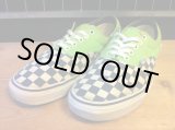 画像: 【26695-686】VANS　ERA　VAN DOREN　（グリーン/ホワイト・ネイビーチェック）　USED