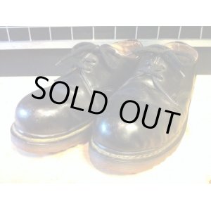 画像: 【26659-699】Dr.Martens　スチールトゥ3ホールローカット　（ブラック）　USED