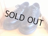画像: 【26680-704】Dr.Martens　トゥキャッププラットフォームローカット　（ブラック）　USED