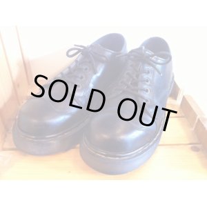 画像: 【26680-704】Dr.Martens　トゥキャッププラットフォームローカット　（ブラック）　USED