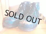 画像: 【26813-702】Dr.Martens　スチールトゥ6ホール　（グリーン/ブラックミックス）　USED