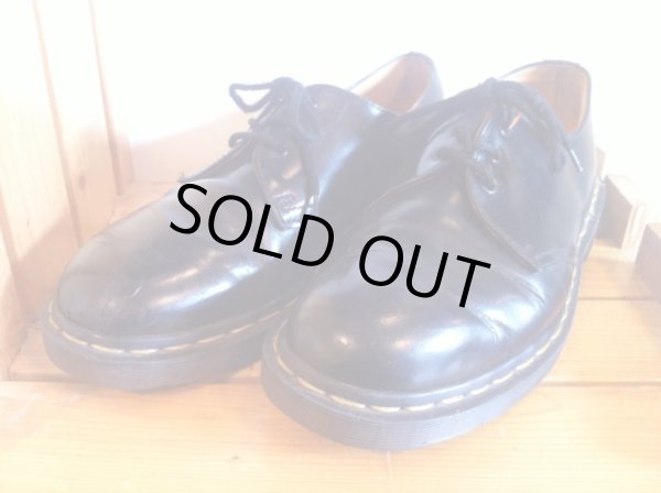 画像1: 【26807-708】Dr.Martens　3ホールローカット　（ブラック）　USED (1)