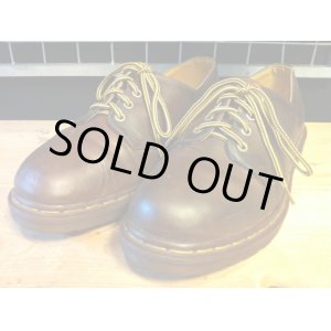 画像: 【27093-723】Dr.Martens　4ホールローカット　（ブラウン）　USED