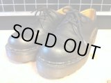 画像: 【27098-722】Dr.Martens　ストレートチッププラットフォームローカット　（ブラック）　USED