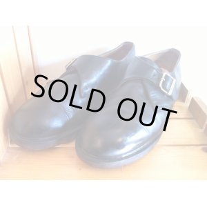 画像: 【27095-727】Dr.Martens　モンクストラップローカット　（ブラック）　USED