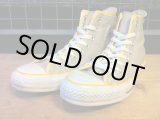 画像: 【26987-733】converse　ALL STAR LAYERING HI　（グレー/イエロー）　USED