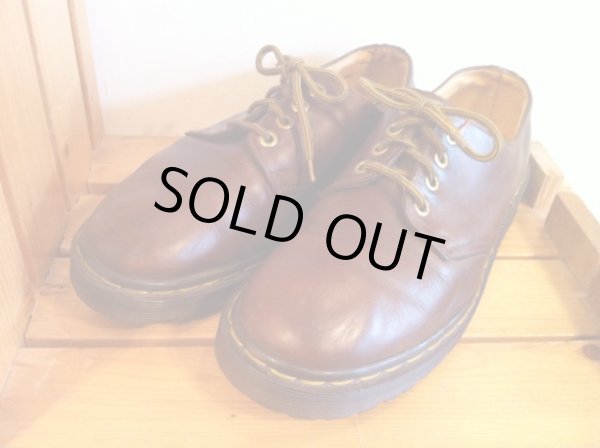 画像1: 【27099-752】Dr.Martens　4ホールローカット　（ブラウン）　USED (1)