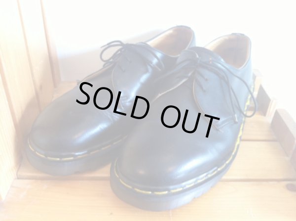 画像1: 【27640-794】Dr.Martens　3ホールローカット　（ブラック）　USED (1)