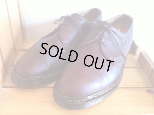 画像1: 【27631-796】Dr.Martens　3ホールローカット　（ブラウン）　USED (1)