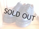 画像: 【27636-799】Dr.Martens　プラットフォームウィングチップローカット　（ブラック）　USED