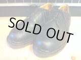 画像: 【27823-822】Dr.Martens　ウィングチップローカット　（ブラック）　USED