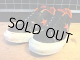 画像: 【27830-826】converse　ONE STAR OX　（ブラック/オレンジ）　USED
