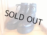 画像: 【27819-840】Dr.Martens　プラットフォーム8ホール　（ブラック）　USED